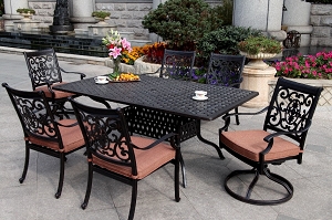 Cast Aluminum Dining Set