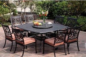Cast Aluminum Dining Set