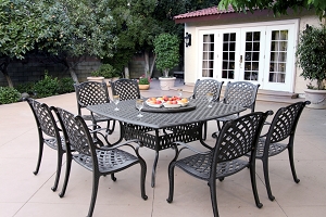 Cast Aluminum Dining Set