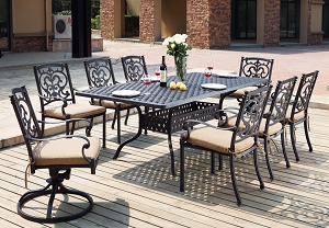 Cast Aluminum Dining Set