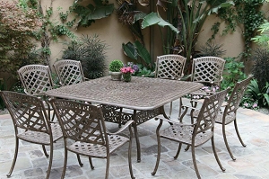 Cast Aluminum Dining Set