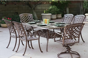 Cast Aluminum Dining Set