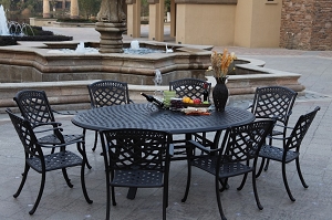 Cast Aluminum Dining Set