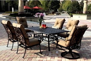Cast Aluminum Dining Set