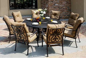 Cast Aluminum Dining Set
