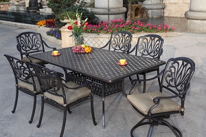 Cast Aluminum Dining Set