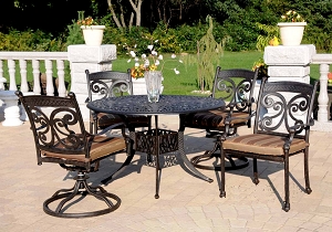 Cast Aluminum Dining Set
