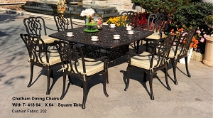 Cast Aluminum Dining Set