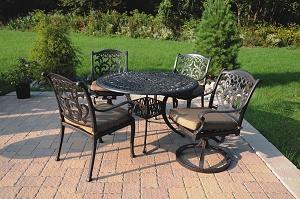 Cast Aluminum Dining Set
