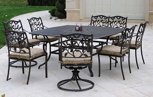 Cast Aluminum Dining Set